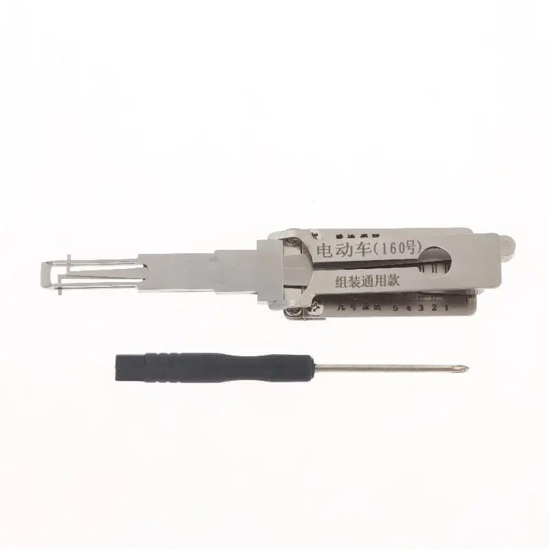Stainless Steel Universal Electric Vehicle Tool With Accurate Scale And Durable Build Perfect For Locksmiths Daily Repair Work