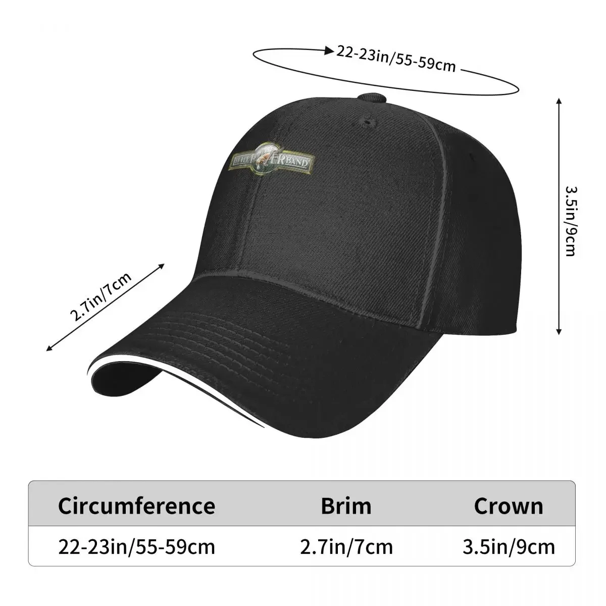 Little river band logo cover Baseball Cap Hat Beach Snap Back Hat Golf Wear Men Women's