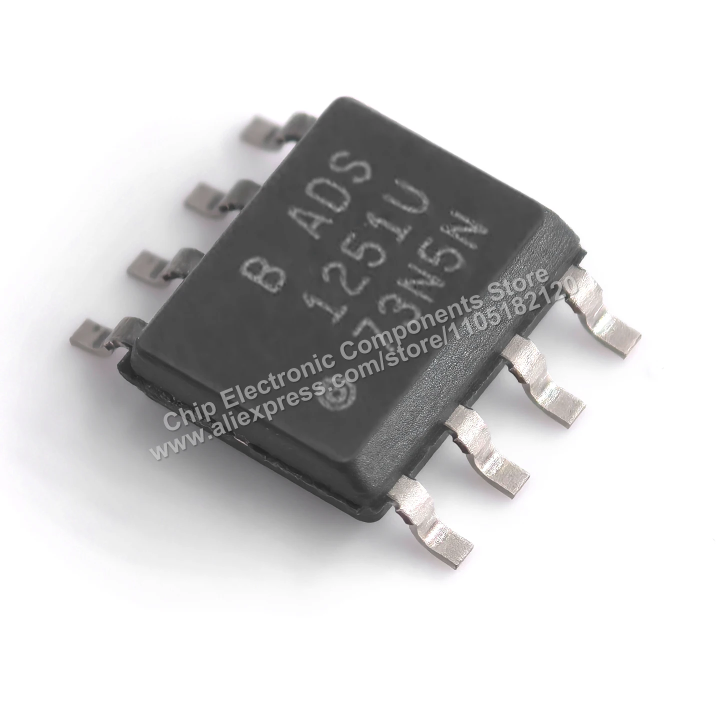 Original IC ADS1251U ADS1251U/2K5 24-bit Low-Power Analog-to-Digital Converter Chip, SOP-8 Package