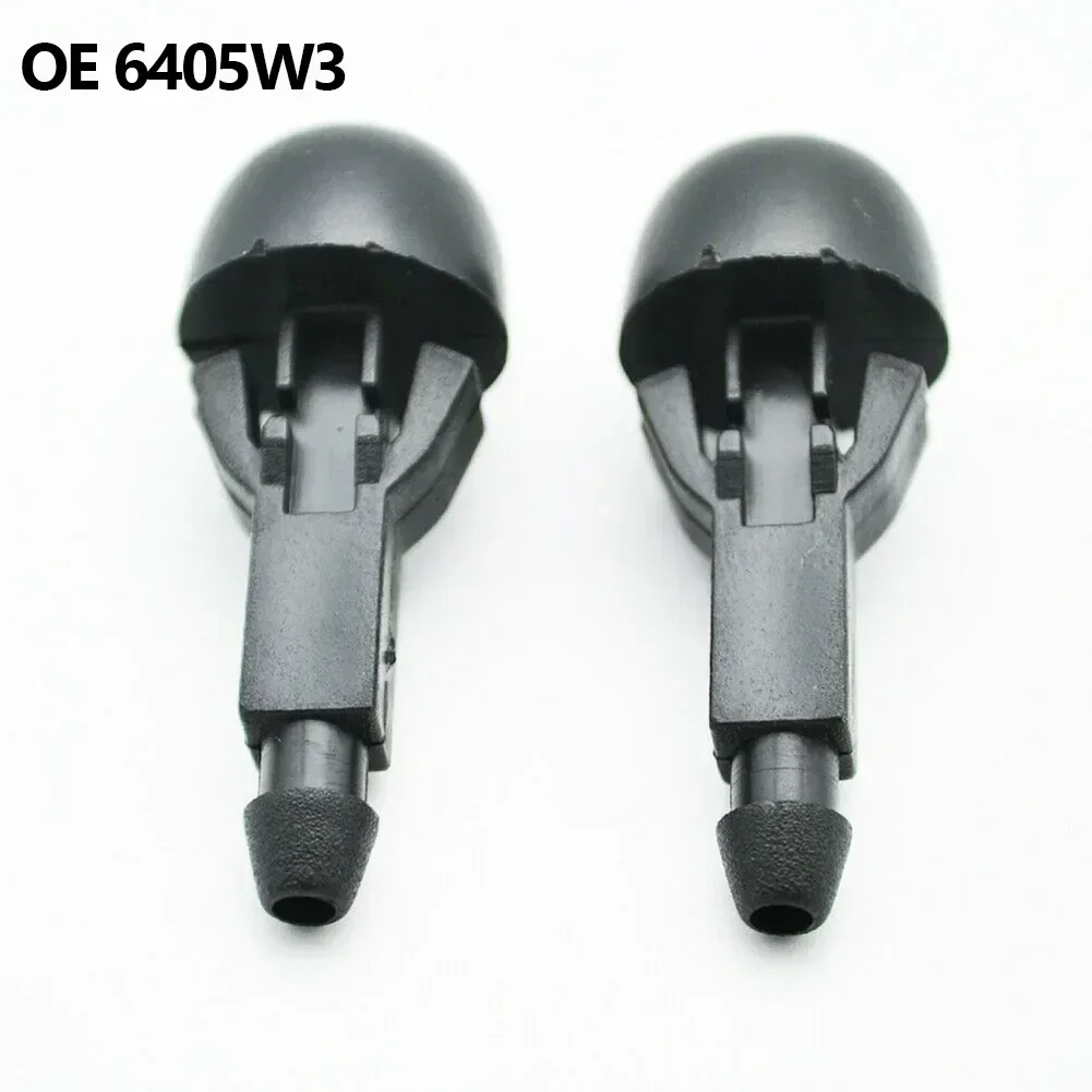 Boquilla de lavado para Toyota Aygo 107 2005 -2014 /C1 MK1 05-14 /Aygo MK1, boquilla de chorro limpiaparabrisas delantero, 2 uds., 6405W3