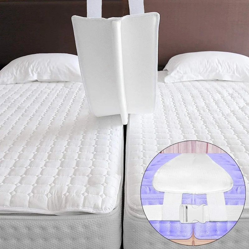 Quality Bed Bridge Twin to King Converter Kit Adjustable Mattress Connector for Bed BedspaceFiller Twin Bed Connector