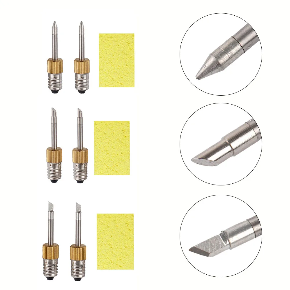 With Sponge Nozzle Soldering Iron Tip Steel Welding Head For Spot Power Tools 50 Mm Accessories B C K Type New