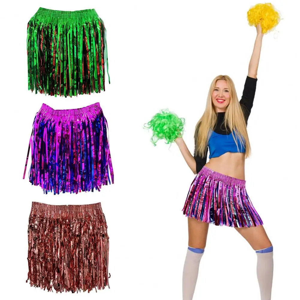 Sexy Sequins Tassel Dancewear Mini Skirt Women Clothes Jupe Femme Belly Dance Skirts Ladies Faldas Performance Stage Bottom Saia