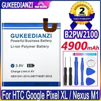 B2PW2100 B2PW4100  4900mAh Mobile Phone Batteries For HTC Google Pixel XL/For Nexus M1/ Pixel/For Nexus S1 Smartphone Battery
