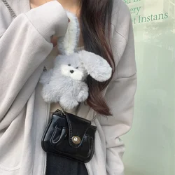 Cute Plush Ears Rabbit Earphone Case for Apple AirPods 1 2 3 Pro Air Pods Pro2 Soft Furry Wireless Charging Box Headset Covers