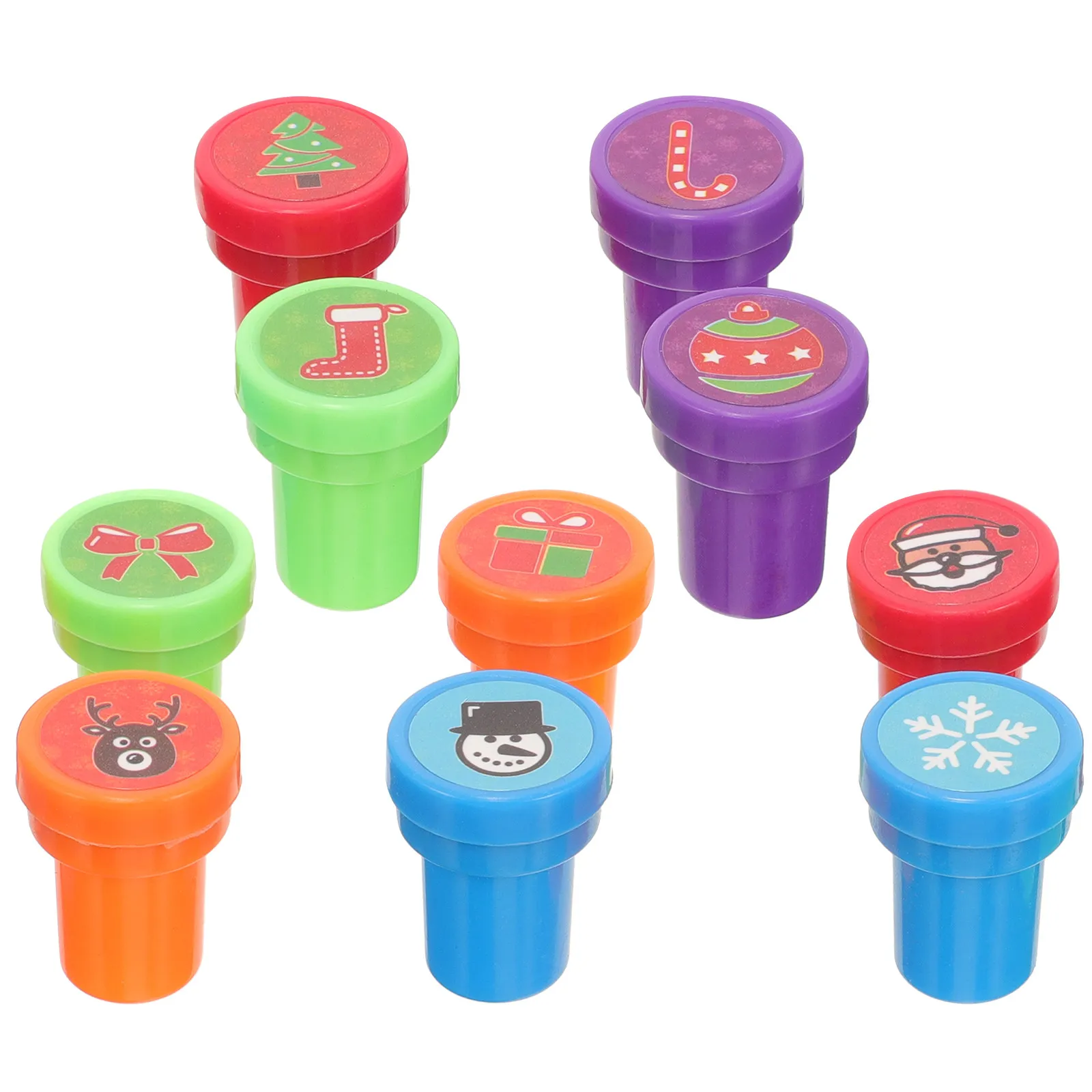 

Набор рождественских штампов с мультяшными героями, самонаборные штампы для творчества, игрушки-штампы для детей, для скрапбукинга, декоративные товары для Рождества, сувениры для вечеринок