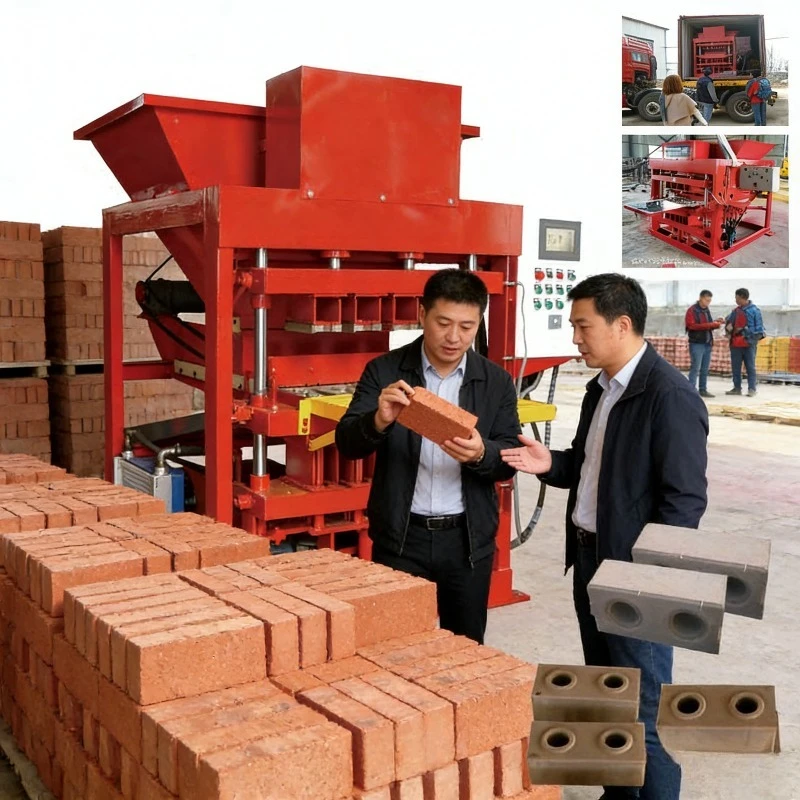 Egg Laying Type Cement Brick Making Machine Concrete Block Machine Factory Price
