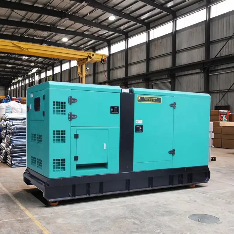 Customized For Cummins Engine 30KW Silent Type Generator Single Phase AC 220V Soundproof Dynamo Generator For Home With ATS Opti