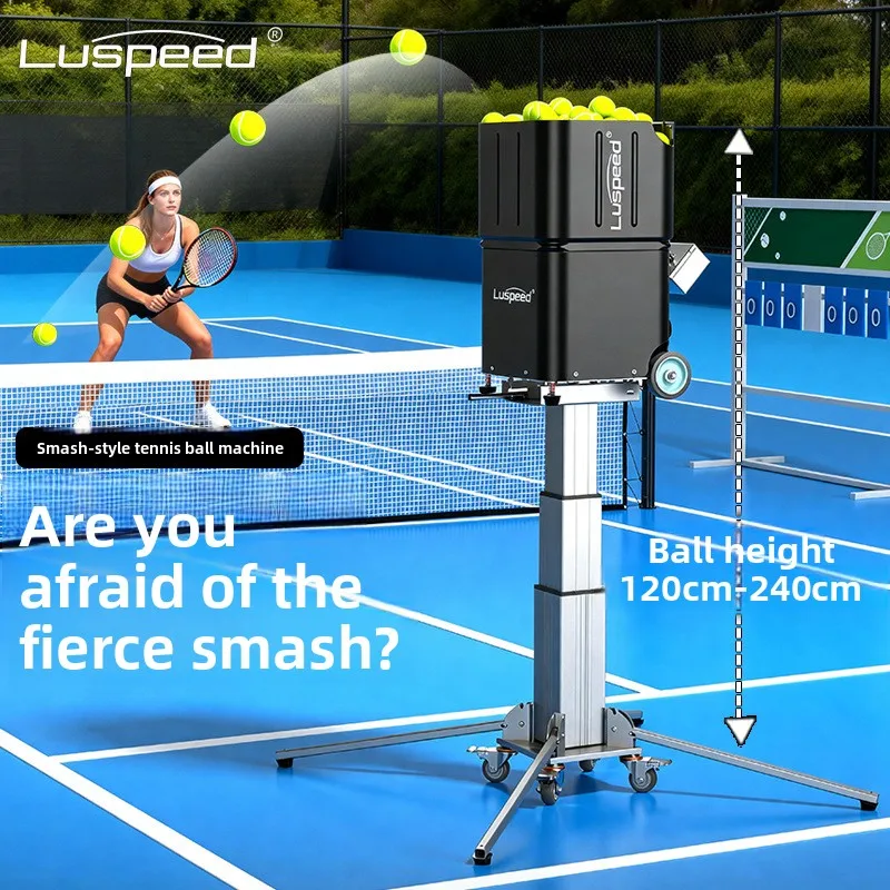 Tennis Ball Machine, Raised Dual-Use for Tennis Pickleball, Smart Fitness Equipment, Portable Training Device