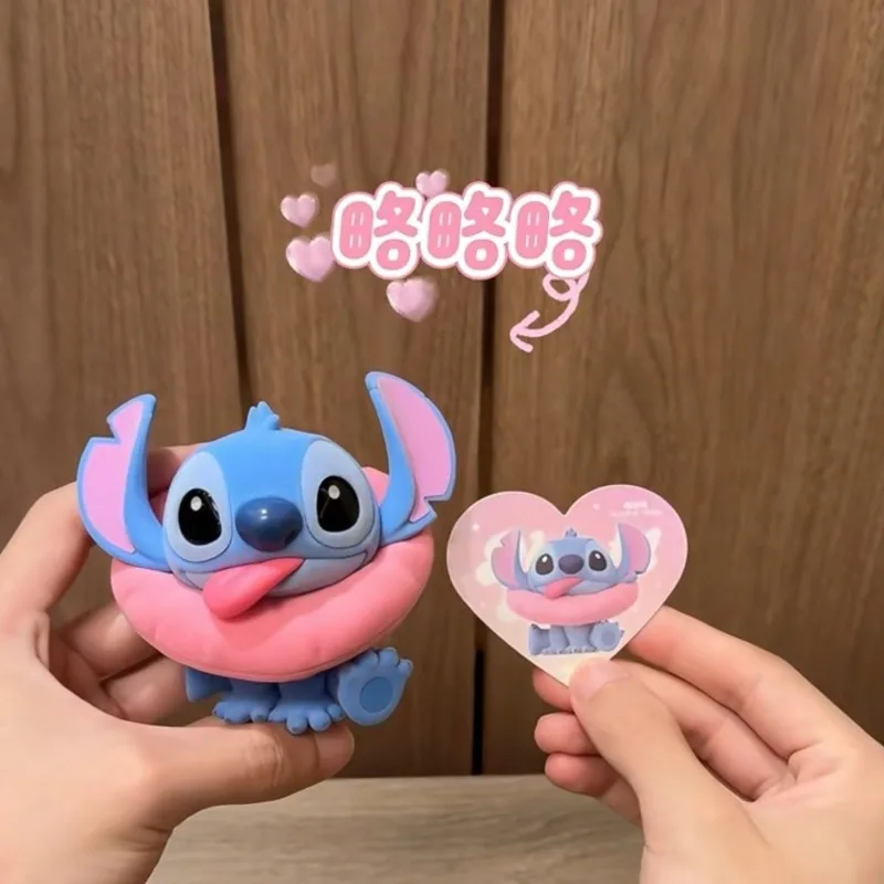 Kawaii غرزة صندوق أعمى أنيمي طالب الاتجاه سطح المكتب زخرفة الدافئة الوردي سلسلة ألعاب أطفال المرآب عدة هدية عيد ميلاد جديد