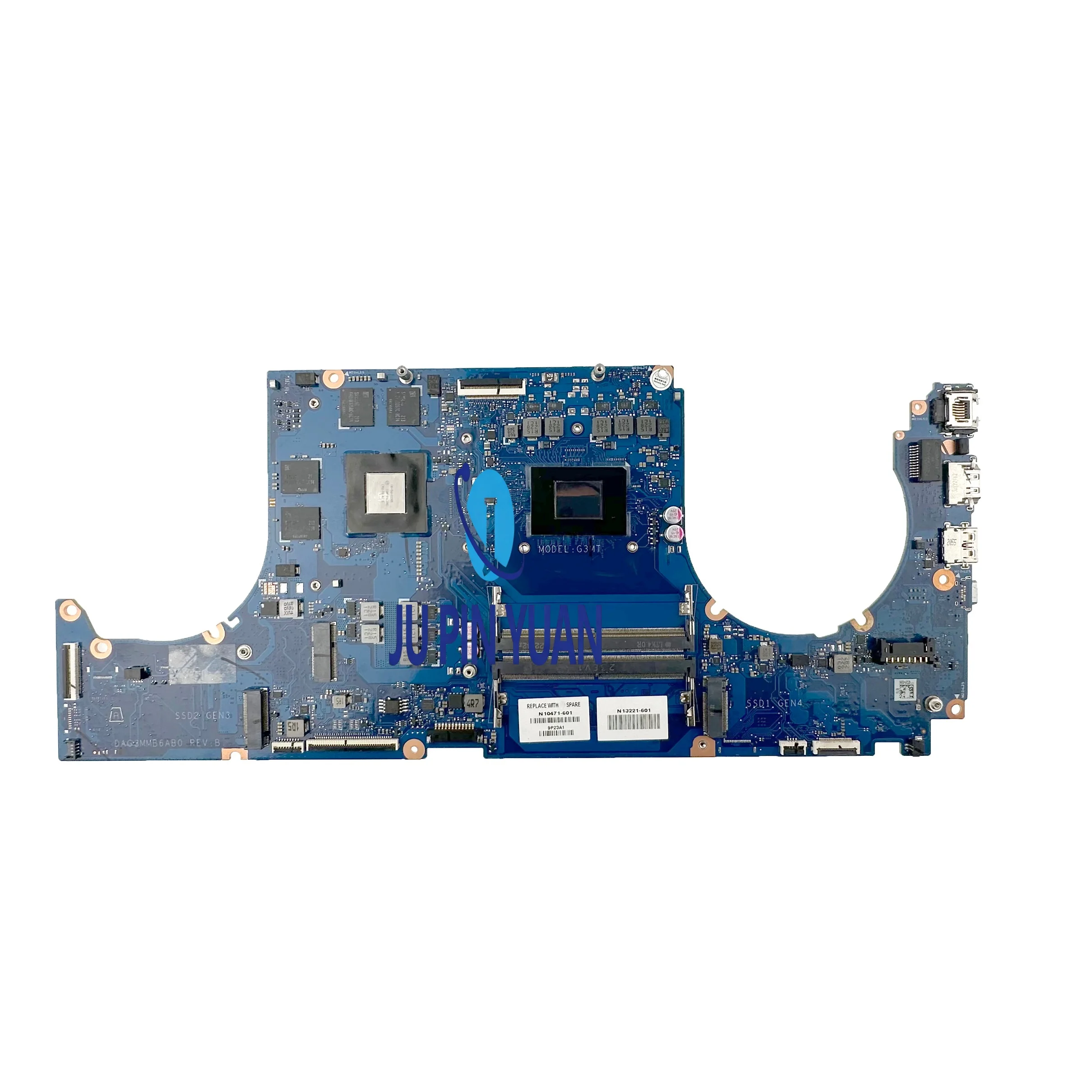 N10471-601 DAG3MMB6AB0 DAG3MTMBAF0 For Victus by HP 16.1 inch Gaming Laptop PC 16-E Motherboard G3MT N10472-601 100% Full Tested