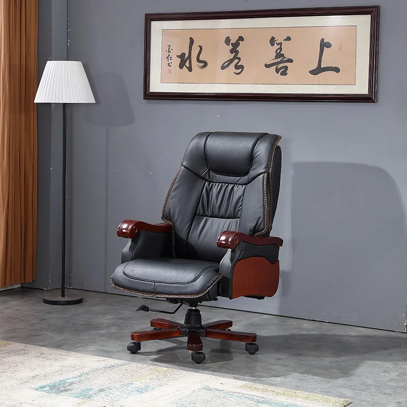 Business Classroom Chair Swivel Chair Home Comfort Office Manager President's Conference Room