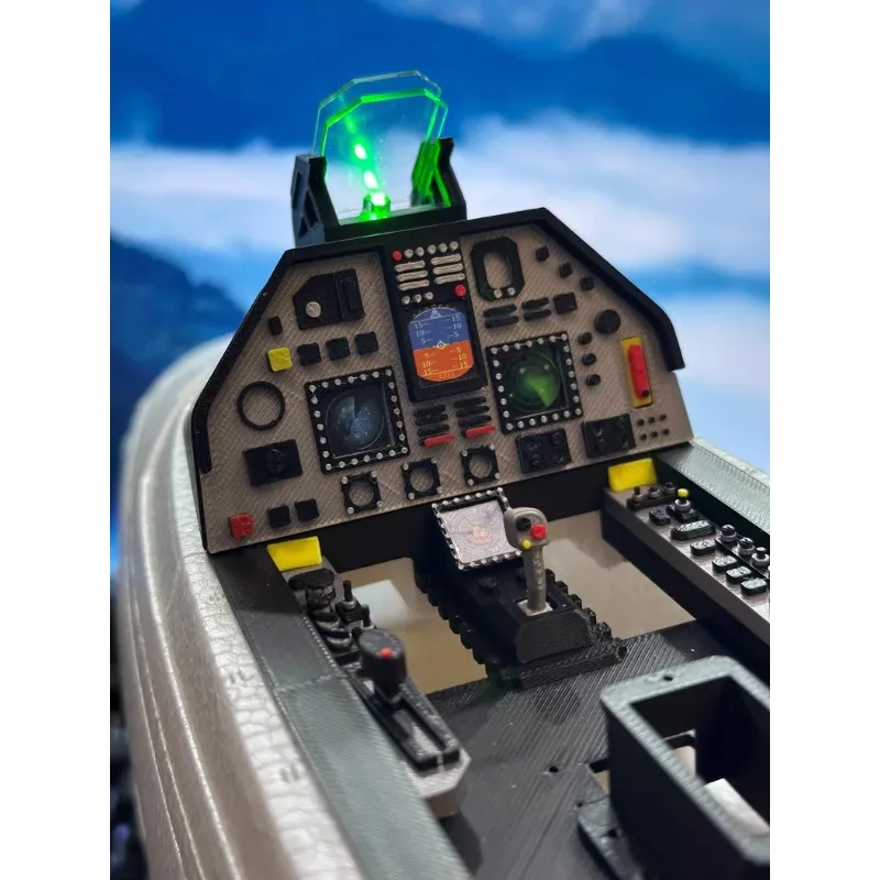 ATOMRC Beluga V1.1 Fixed Wing Twin Motor FPV Cockpit – Realistic Flight Simulator Interior Accessory for RC Aircraft Upgrade