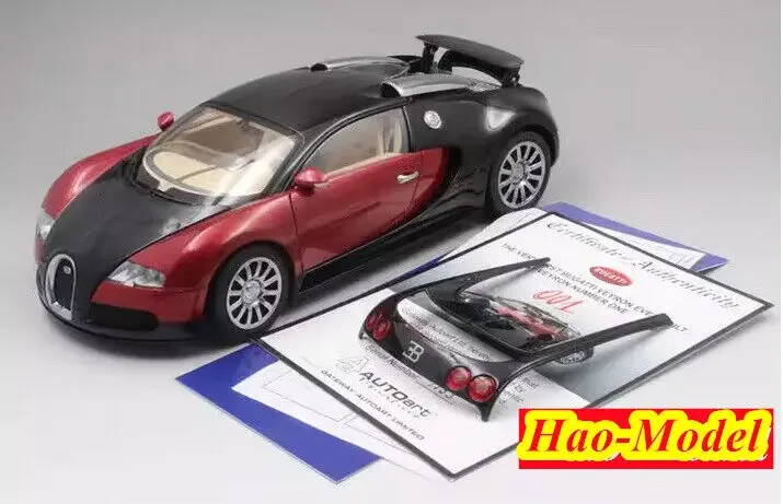 

AUTOart1:18 для Bugatti veyron EB 16,4 литая металлическая модель автомобиля, игрушки для мальчиков, подарки на день рождения, хобби, дисплей, коллекционные украшения