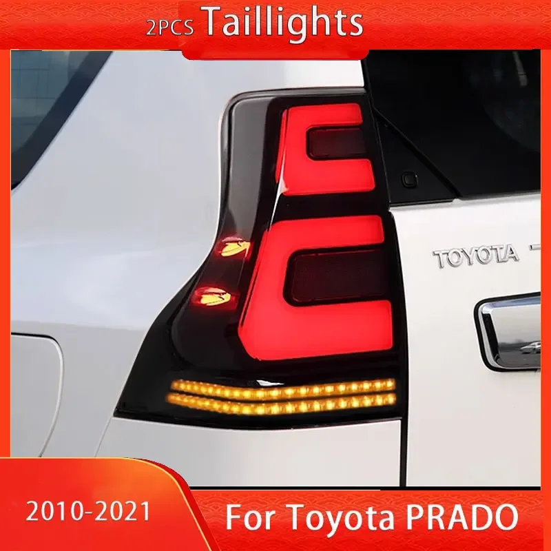 

Tail Lights For Toyota Land Cruiser Prado FJ150 LC150 GRJ150 2010-2021 LED Rear Light Turn Signal Light Stop Parking Brake Lamp