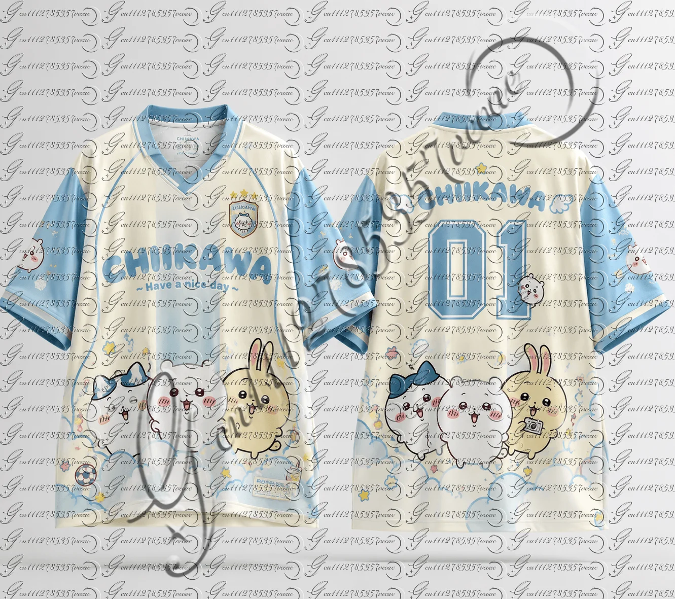 camisa-de-futebol-unissex-chiikawa-com-estampa-3d-em-toda-a-peca-manga-curta-gola-v-camiseta-de-futebol-verao-solta-streetwear-harajuku