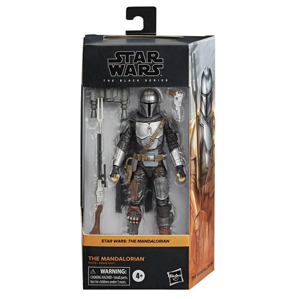 [In-Stock] Hasbro Star Wars The Black Series The Mandalorian Collectible 15cm Action Anime Model Figure Toys