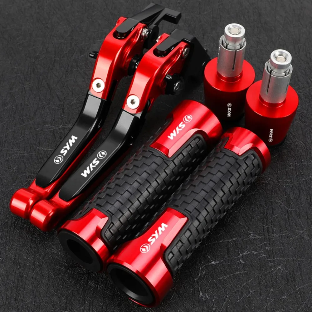 

For SYM MAXSYM 400i 600i MAX 400 600 ALL YEARS Motorcycle Accessories Folding Extendable Brake Clutch Levers Handlebar End Grips