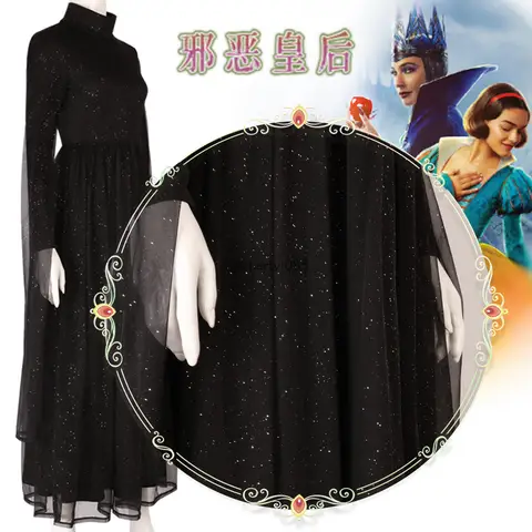 Cosplay Snövit Ond Drottning Kostym Kostymer Halloween Karneval Cosplay Ond Drottning Klänning Set Mode Scenframträdande Kostymer 6 best sales ond drottning kostym - №6