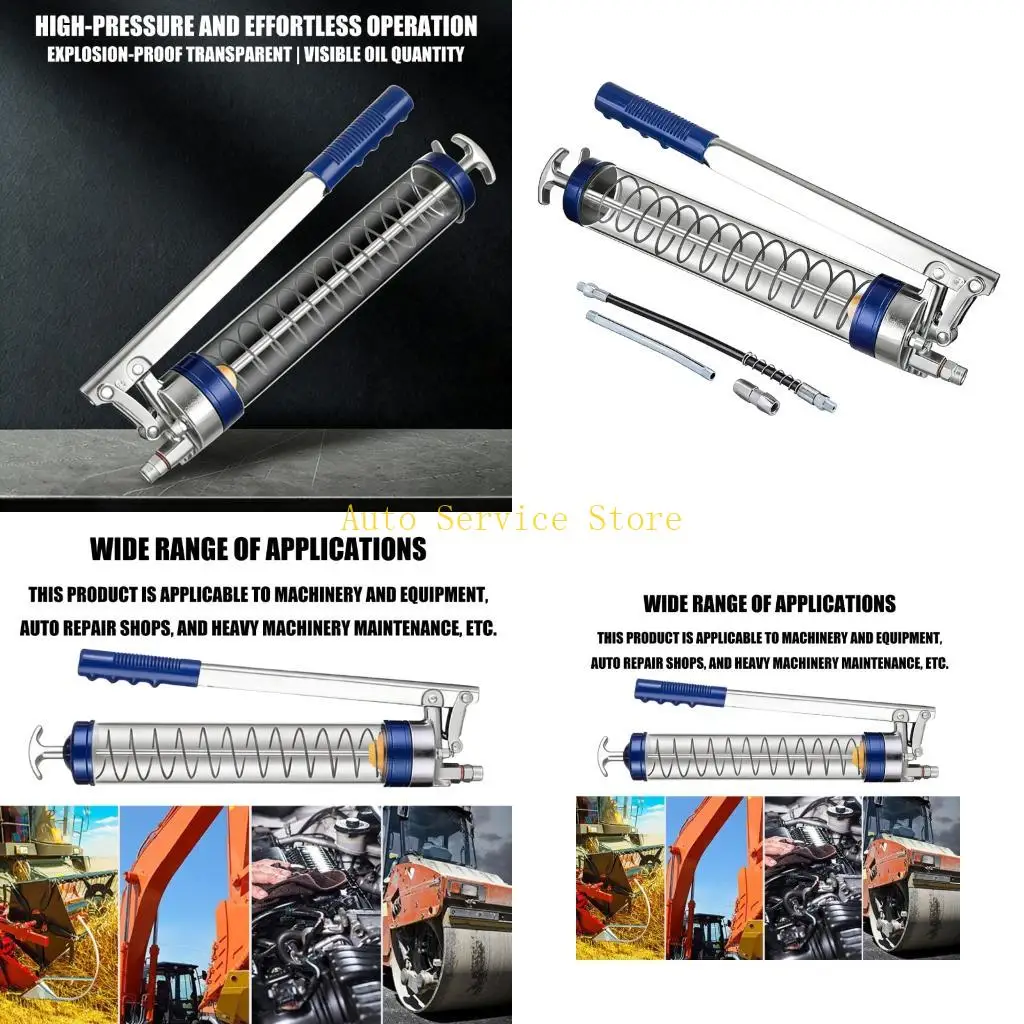 

462A Manual Butter Tool Special Lubrication Injector With 600CC Clear Grease Tube