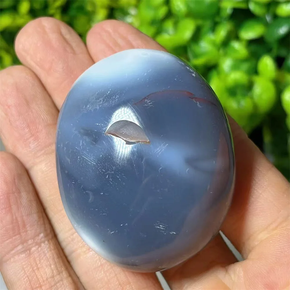 

Orca Agate Palm Heart Stone Quartz Carving Mineral Energy Gemstone Decoration Healing Gemstone Mineral Crystal natural