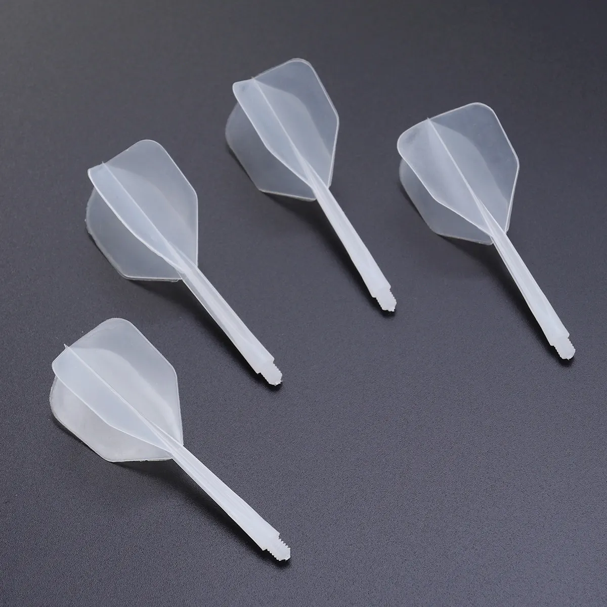 

Набор из 4 прозрачных пластиковых крыльев для дротиков с тонкой нитью, аксессуары для игры в дартс в помещении и на улице, спортивные принадлежности для взрослых