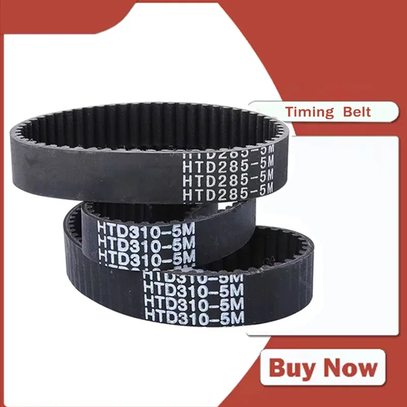HTD 5M Timing Rubber Belt for CNC Machine Width 10mm 15mm 20mm Drive Belt