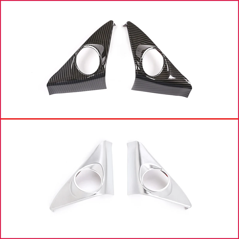 For Land Rover Range Rover Evoque L551 2020 Car Pillar A Audio Speaker Tweeter Frame Cover Trim ABS Horn protection accessories