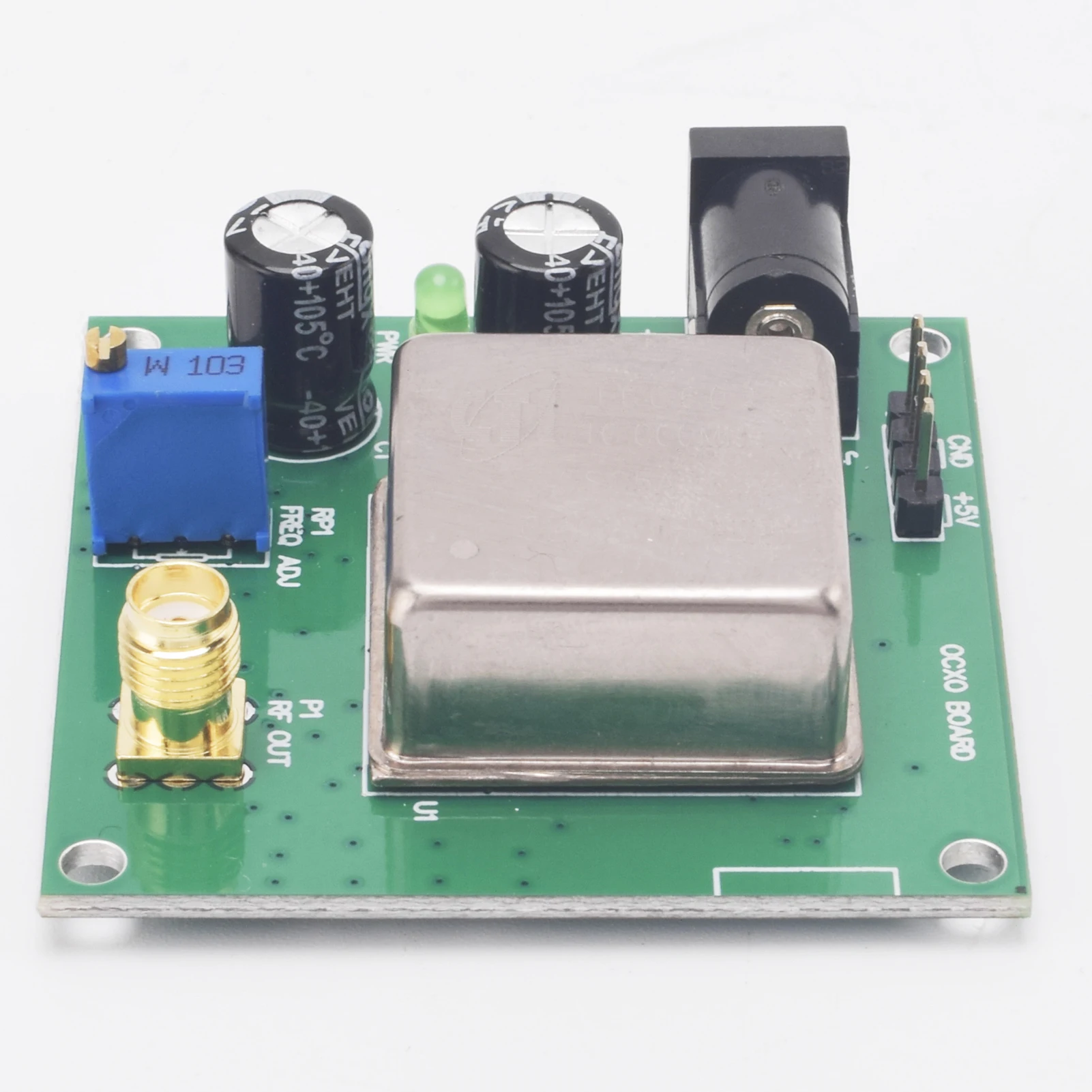 High Precise OCXO Board 10MHz Sinewave Output Thermostat Crystal Oscillator High Stability Thermostat Control Crystal Oscillator