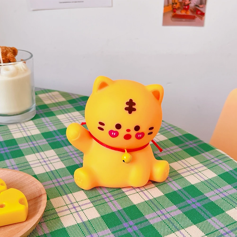 

Creative Desktop Bedside Lights Vinyl Durable Tiger Light For Kids Night Lamp Gift Night Lamp Projector