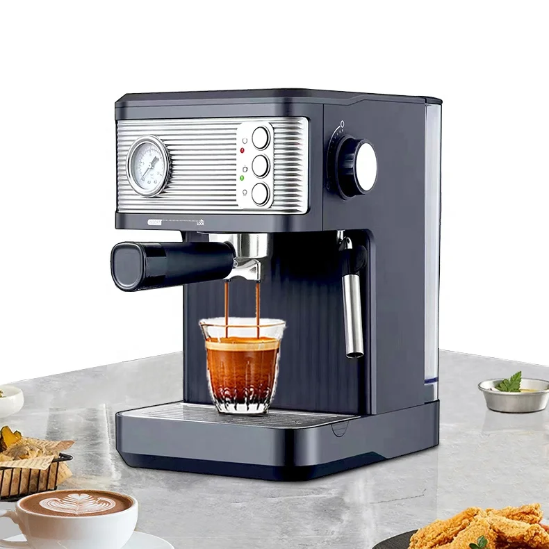 15Bar 850W 1.7L Hot Selling Italy Pressure Semi Automatic Electric Coffee Maker Espresso Machine