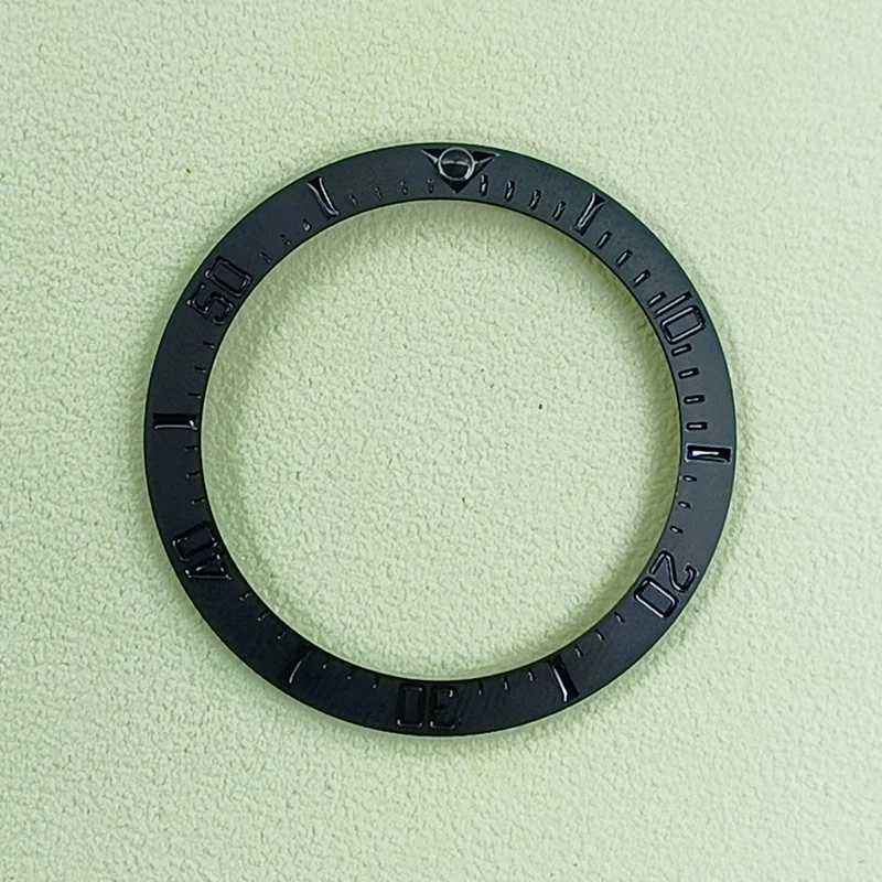 Ceramics Bezel Insert Frosted Not Anti-Fingerprint Bezel Outer Diameter 38mm Inner Diameter 30.5mm Fits 40mm Watch Accessories