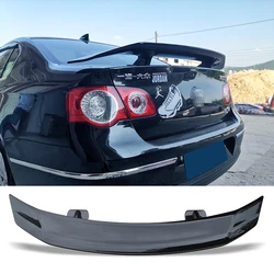 Universal Trunk Spoiler for VW Passat 2006 - 2018 Carbon Surface Type TC Car Rear Wing Spoiler ABS Material Accessories