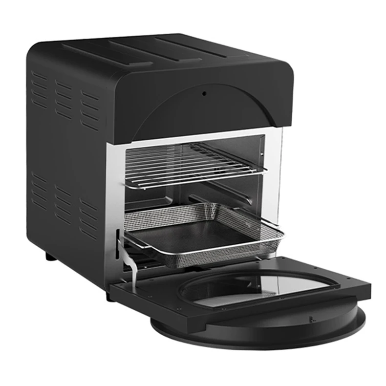 Enzo automático multifuncional tela de toque livre óleo 14.5l fritadeira fogão ar fritadeiras forno torradeira elétrica digital