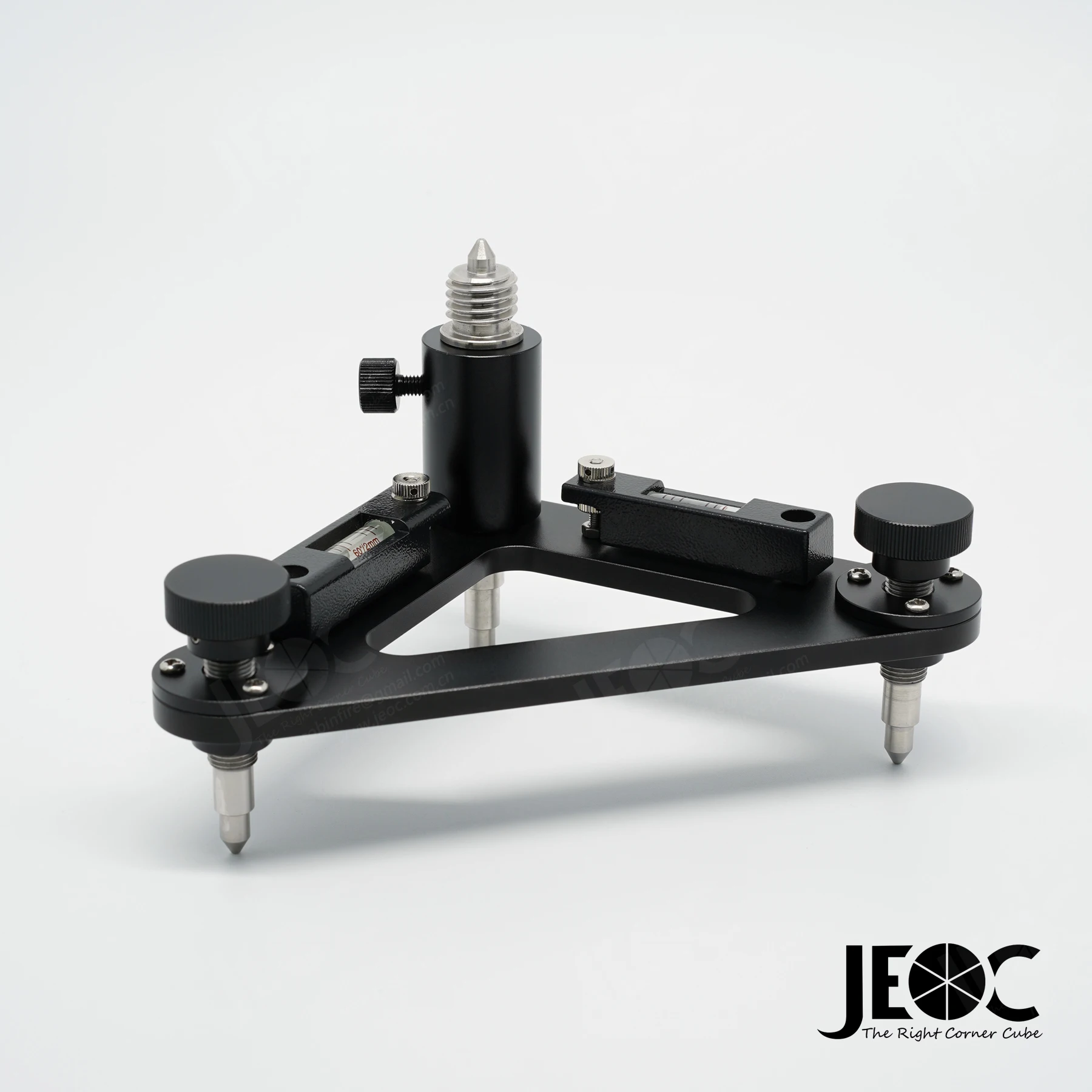 JEOC Tribrach Set with extension Rod for Prism and Tablet, Land Surveying Accessories.