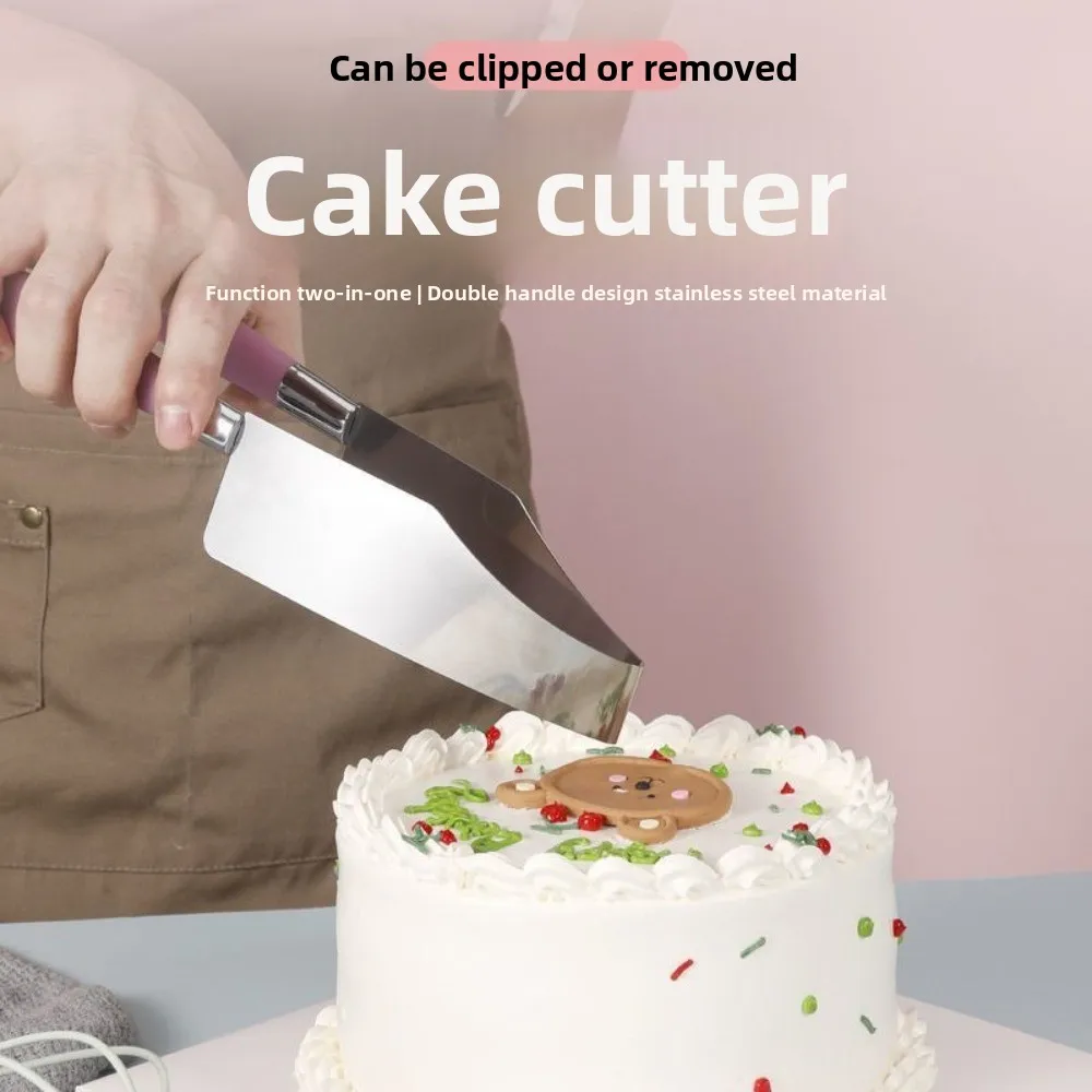 

Новая цельная нарезка для торта, многофункциональные кухонные инструменты, треугольная разделитель для торта, захват для торта из нержавеющей стали