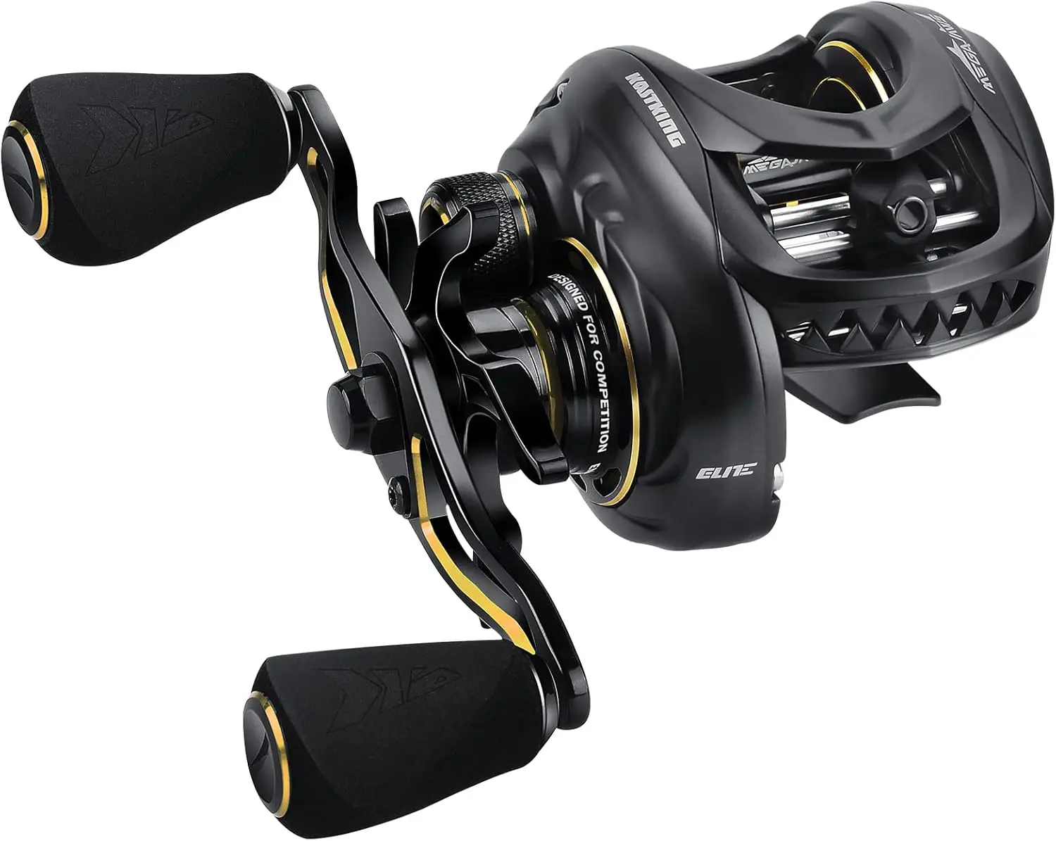 

Patented AMB System Eliminating Backlashes, Flipping Switch Function, 6.4oz Aluminum Frame Fishing Reel with Carbon Fiber Side