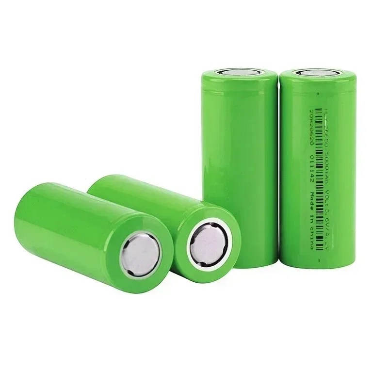 26650 New 3.7V Battery 5000mAh Li-ion Rechargeable Bettery for LED Flashlight Torch Li-ion Bettery Accumulator Bettery