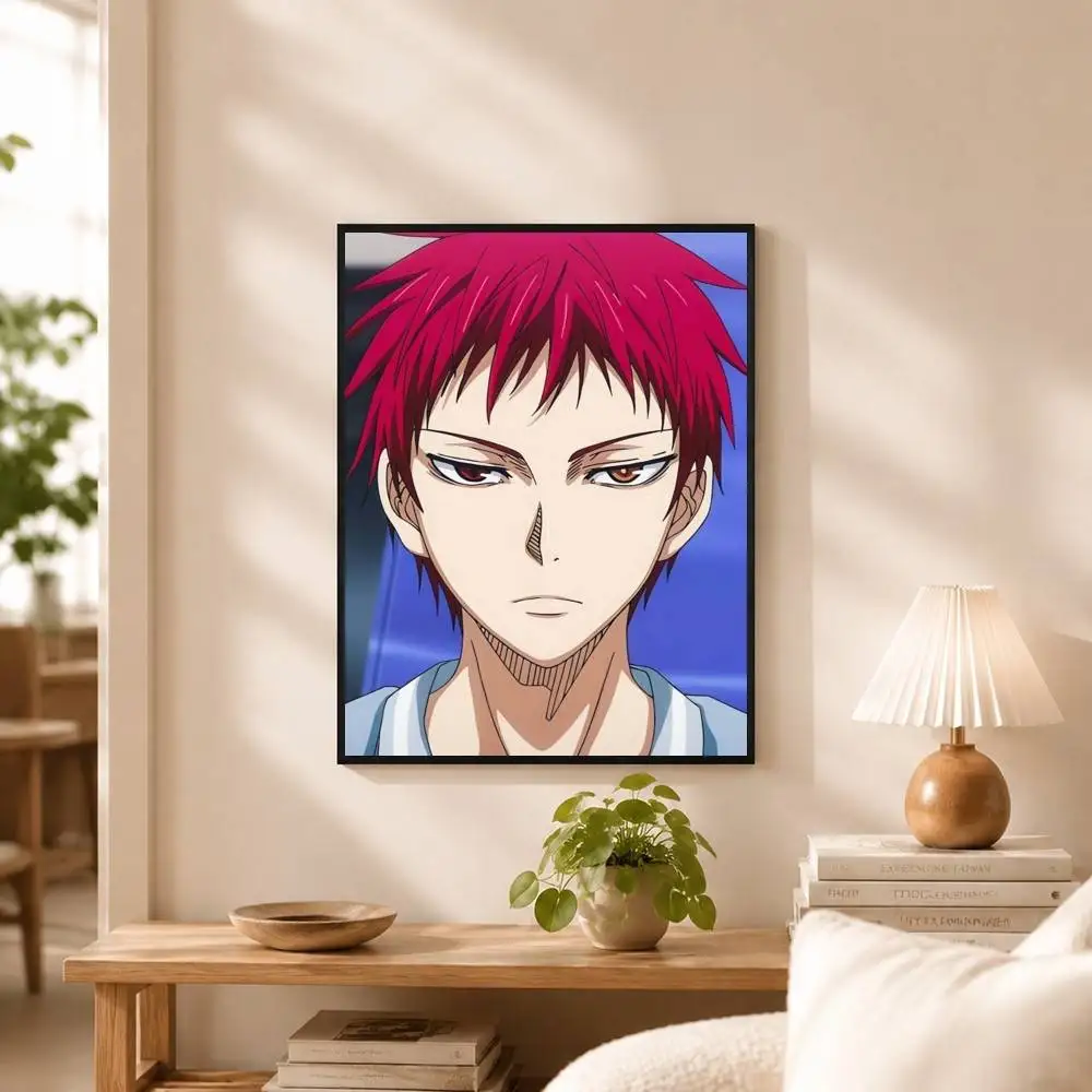Anime K-Kurokos Basketball Poster Waterproof Wall Art Sticker For Bar Living Room Vintage Decor High Quality Print Gift