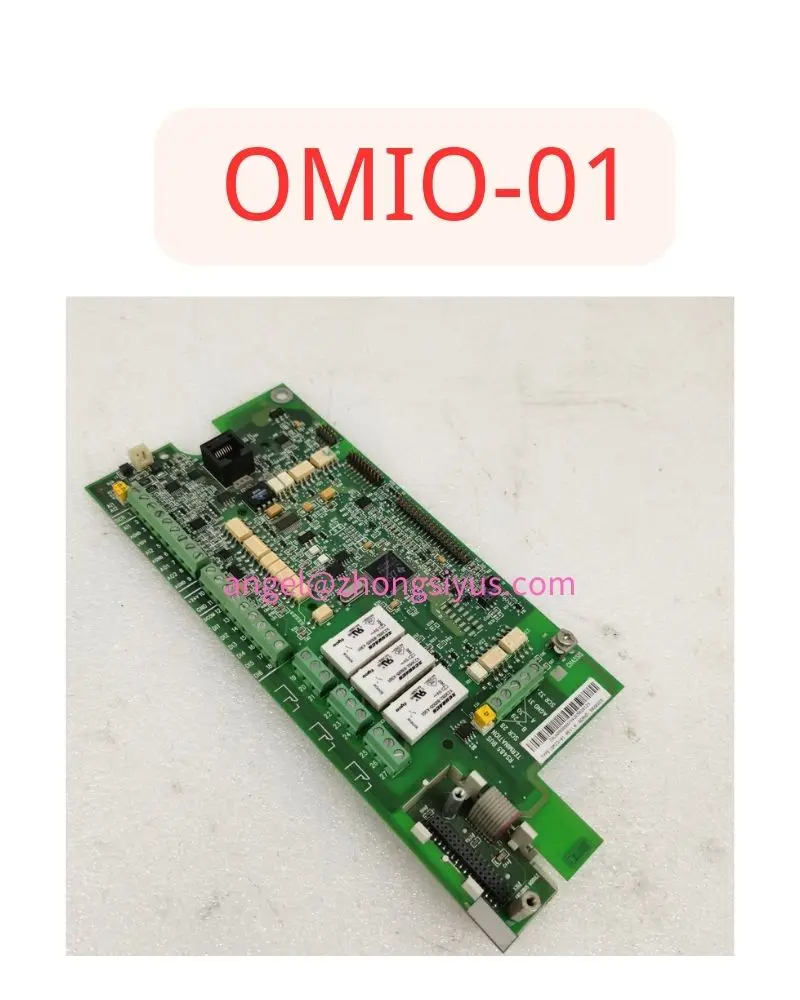 OMIO-01 Used ACS550 series CPU board terminal signal control io motherboards