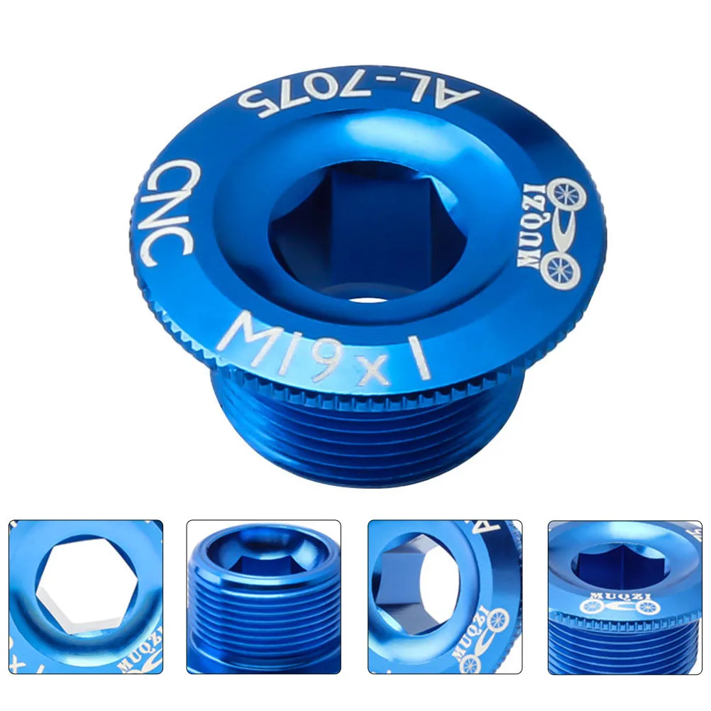 

2pcs Aluminum Alloy Crank Covers Universal For Road Mountain Bikes Easy Install Lightweight Durable Bike Crank Bolt Cycling