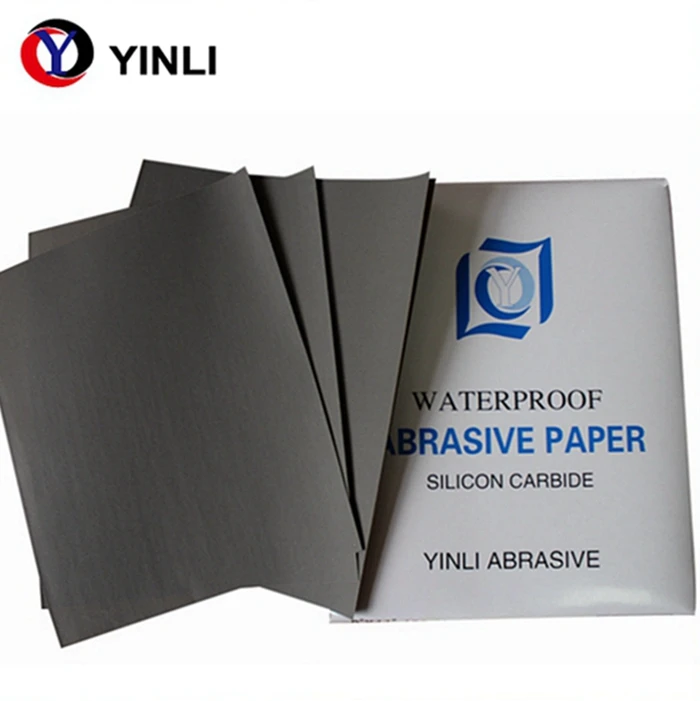 Factory Price  Polishing #320 Water Proof Sand Paper for Wood, Furniture, Machine, Metal, Leather