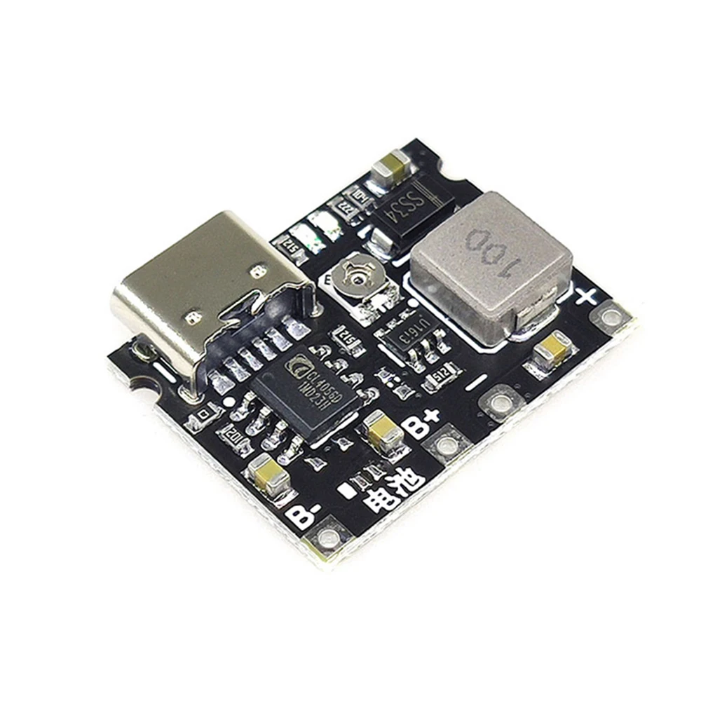 18650 Lithium Battery Charger Module Type-c USB 2A Charging Board with Dual Protection Functions