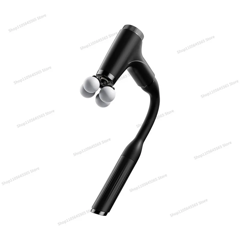 Suitable for multi-functional U-shaped double headed long handled fascia massage gun for elbow fascia