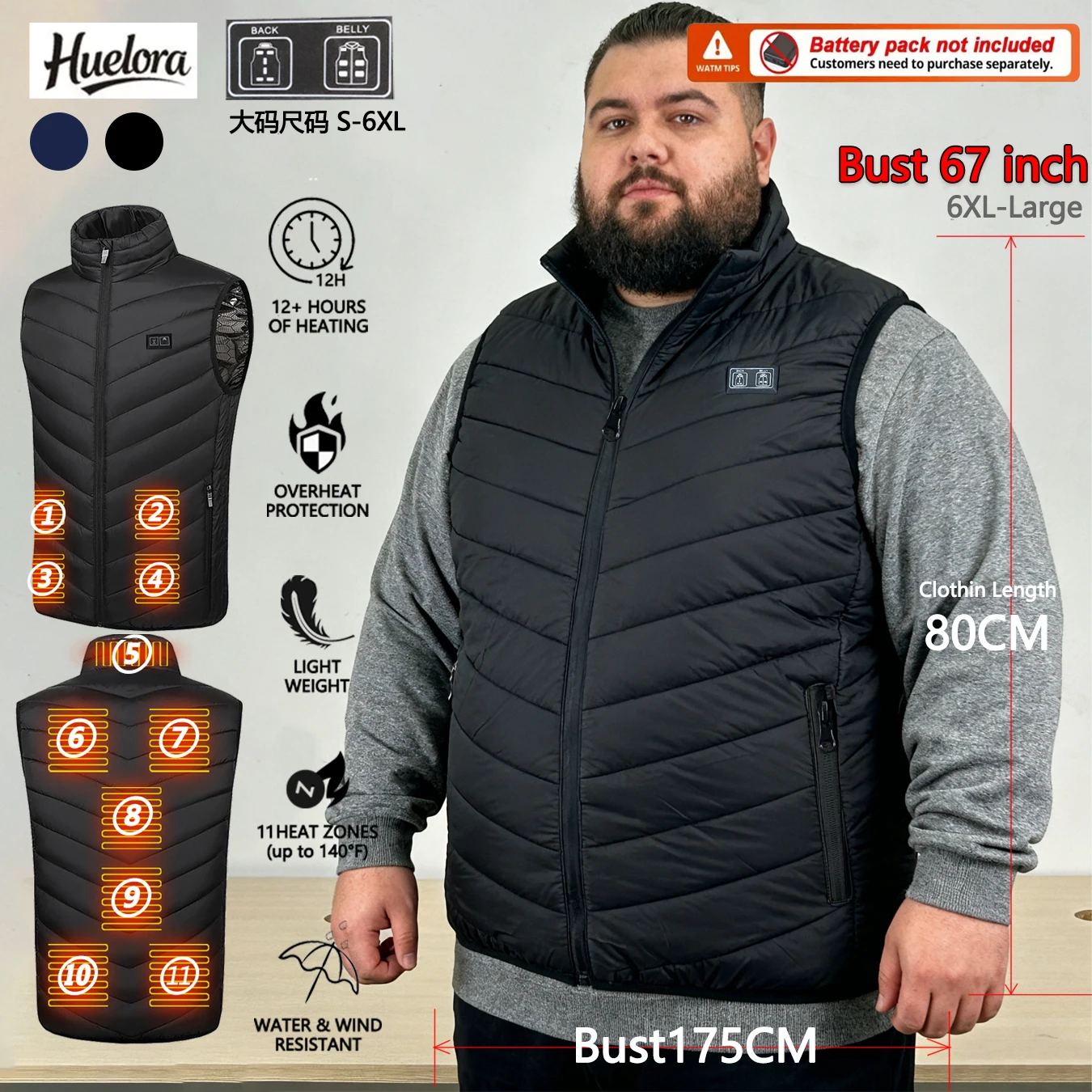 اضافية اضافية كبيرة 11 منطقة التدفئة سترة الشتاء النساء تسلق التدفئة معاطف في الهواء الطلق الرحلات التدفئة الملابس (ليست بنك الطاقة)