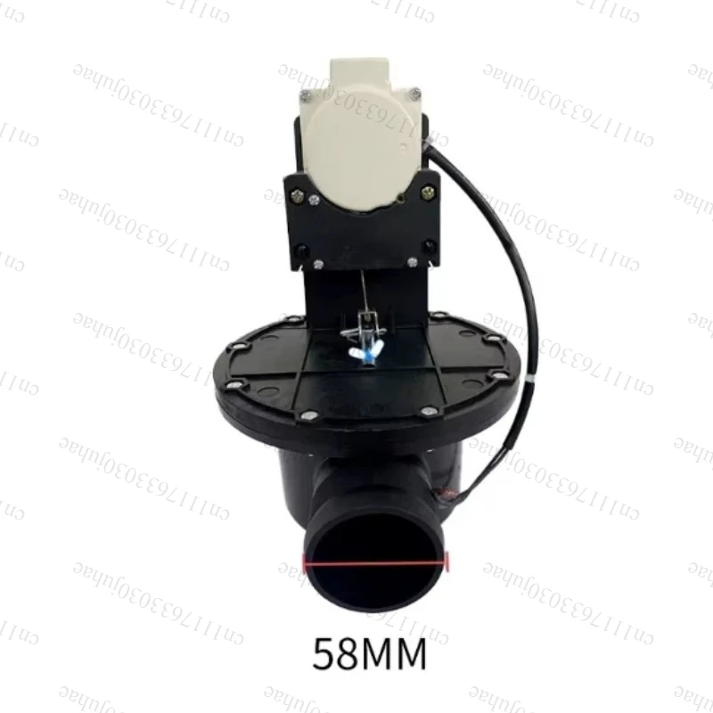 2 Inch Industrial Washing Machine Drain Valve Solenoid, Oil Discharge Valve for Dry Cleaning Equipment