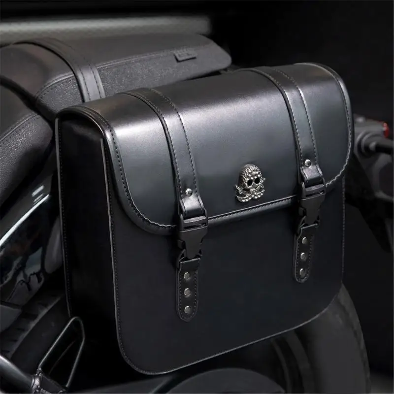 G7NA Wasserdichte Motorrad-Satteltaschen, einfach zu installierende Satteltaschen, Pendler-Motorrad-Satteltaschen, kratzfest, B – Detail 3