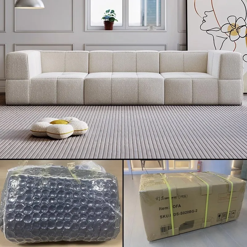 Custom Modern Sponge Foam Eco-Friendly Cozy Vacuum Compressed Sofa Set Furniture Modular Couch Living Room Sofa
