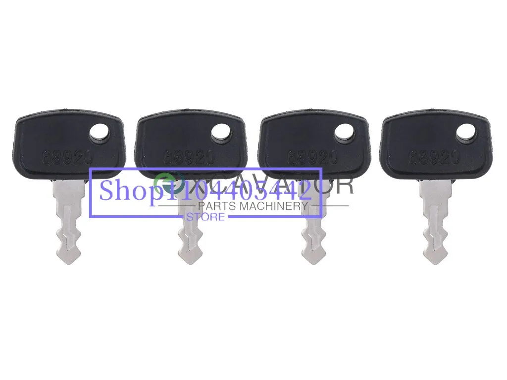 4 Heavy Equipment Construction Key PL501-68920 For Compact Tractor