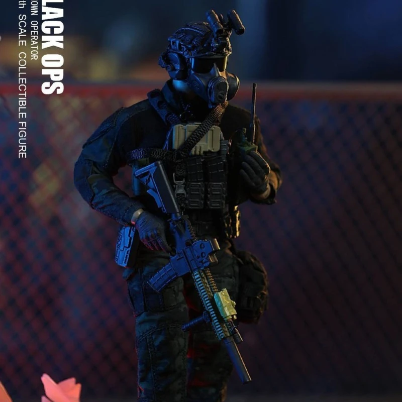 Spot Supply HASUKI Originele SALVO-serie SA-01 Zwart Action Action Figure Assembly Model Toys Collectible Model Cadeaus voor jongens